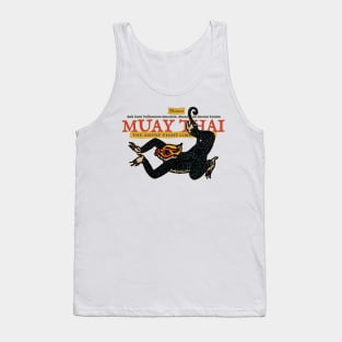 Vintage Muay Thai Tattoo Monkey Tank Top